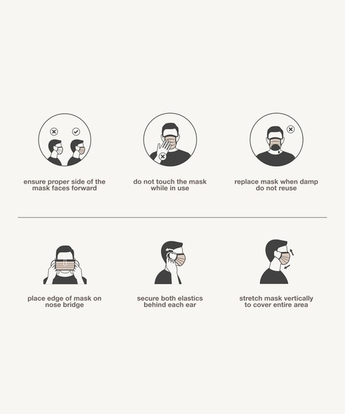 evolvetogether（イボルブトゥギャザー）の「Vulture【EVOLVETOGETHER / イボルブトゥギャザー】30 face setマスク（マスク・メンズ・ホワイト/ネイビー/グレー/カーキ/その他・FREE）」の8枚目の写真