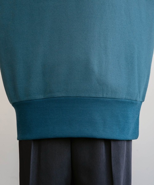 BONLECILL（ボンルシール）の「ビッグシルエット スウェット クルーネック プルオーバー（スウェット・レディース・ブラック/ベージュ/ブラウン/グレー/オレンジ/ブルー/アイボリー・FREE）」の22枚目の写真