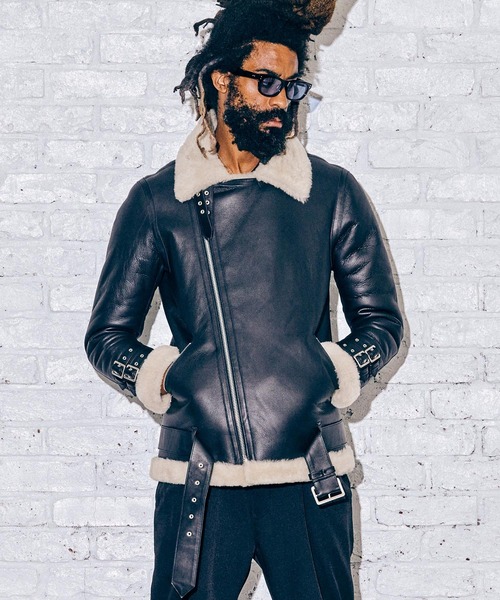CRIMIE（クライミー）の「MOUTON RIDERS JACKET（ライダースジャケット