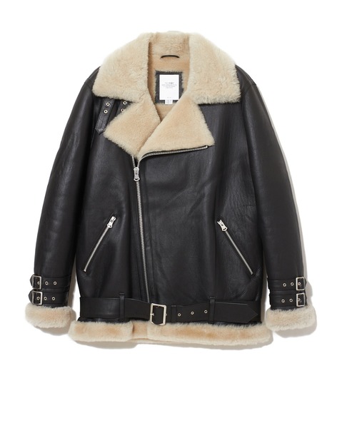 CRIMIE（クライミー）の「MOUTON RIDERS JACKET（ライダースジャケット