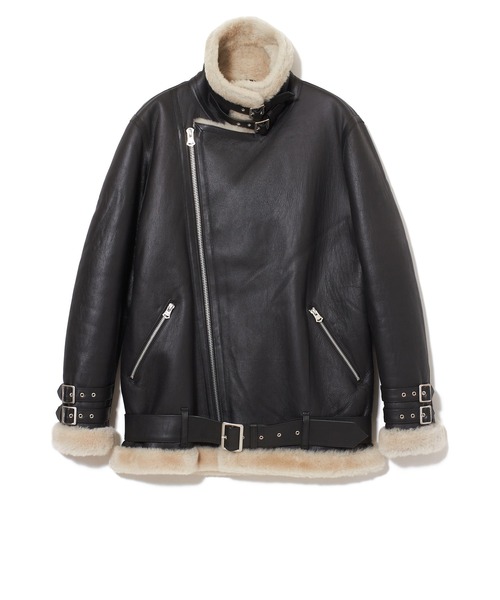 CRIMIE（クライミー）の「MOUTON RIDERS JACKET（ライダースジャケット