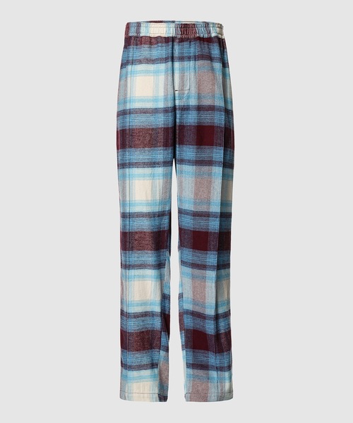 NOMA t.d.（ノーマティーディー）の「N Ombre Plaid Pants（その他パンツ・メンズ・ネイビー/ブラウン/バーガンディー/ブラック・3/4）」の4枚目の写真