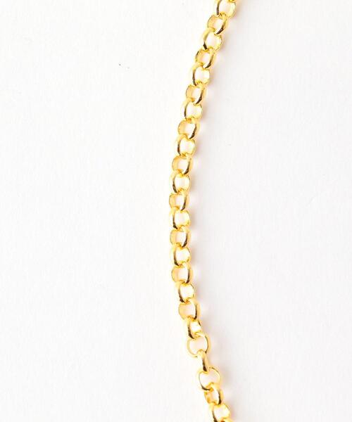 green label relaxing(グリーンレーベルリラクシング)の「淡水パール チェーン 2WAY ネックレス(ネックレス・レディース・シルバー/ゴールド・FREE)」の6枚目の写真