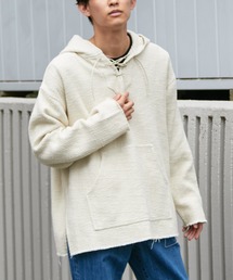 CIAOPANIC | 【HEAR MY NAME / ヒアマイネーム】リラックスフリンジメキシカンパーカー(パーカー)