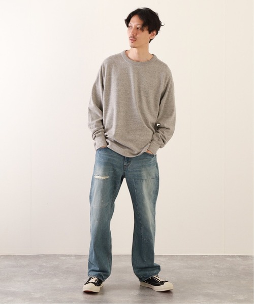 JOURNAL STANDARD relume(ジャーナルスタンダード レリューム)の「【WELLS/ウェルズ】ダメージデニム repair(デニムパンツ・メンズ・クリアブルー・SMALL/MEDIUM/LARGE)」の2枚目の写真