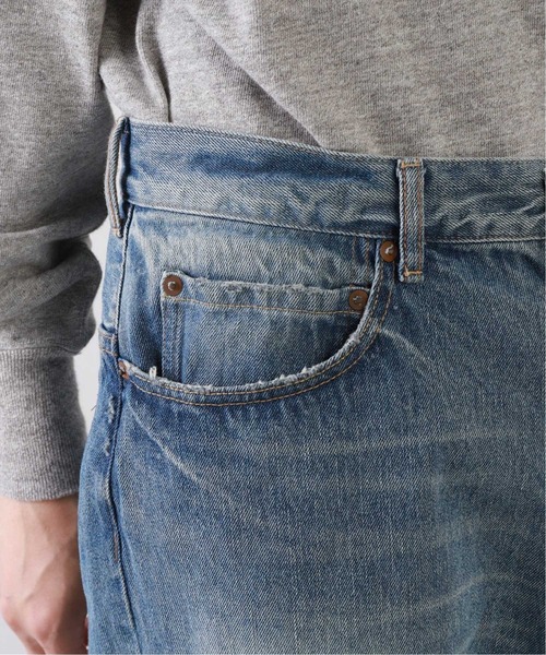 JOURNAL STANDARD relume(ジャーナルスタンダード レリューム)の「【WELLS/ウェルズ】ダメージデニム repair(デニムパンツ・メンズ・クリアブルー・SMALL/MEDIUM/LARGE)」の6枚目の写真