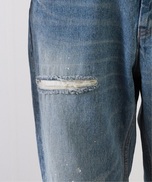 JOURNAL STANDARD relume(ジャーナルスタンダード レリューム)の「【WELLS/ウェルズ】ダメージデニム repair(デニムパンツ・メンズ・クリアブルー・SMALL/MEDIUM/LARGE)」の9枚目の写真