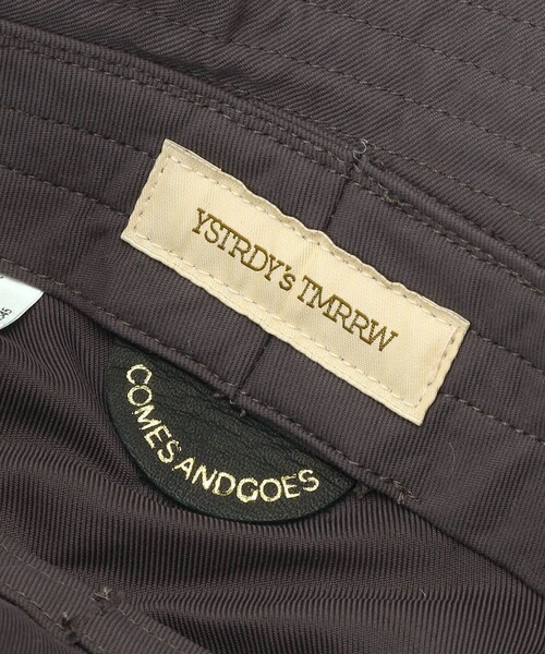 YSTRDY's TMRRW（イエスタデイズトゥモロー）の「YSTRDY'S TMRRW/イエスタデイズトゥモロー BOULDER HAT NYLON TWILL ×COMESANDGOES/カムズ アンド ゴーズ（ハット・メンズ・ベージュ・LARGE）」の5枚目の写真