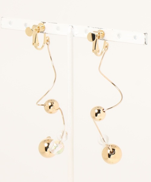 kutir（クティール）の「ウェーブイヤリング（イヤリング・レディース・シルバー/ゴールド・FREE）」の3枚目の写真