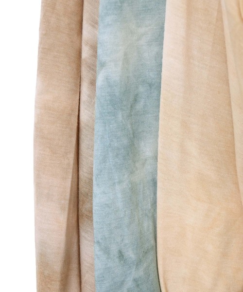 Alley by w closet（アリーバイダブルクローゼット）の「【Alley】タイダイロンTee（Tシャツ/カットソー・レディース・アイボリー/モカ/ブルー・FREE）」の6枚目の写真