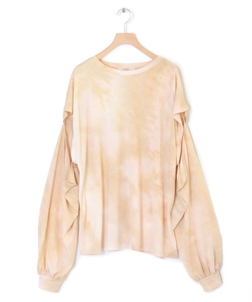 Alley by w closet（アリーバイダブルクローゼット）の「【Alley】タイダイロンTee（Tシャツ/カットソー・レディース・アイボリー/モカ/ブルー・FREE）」の22枚目の写真