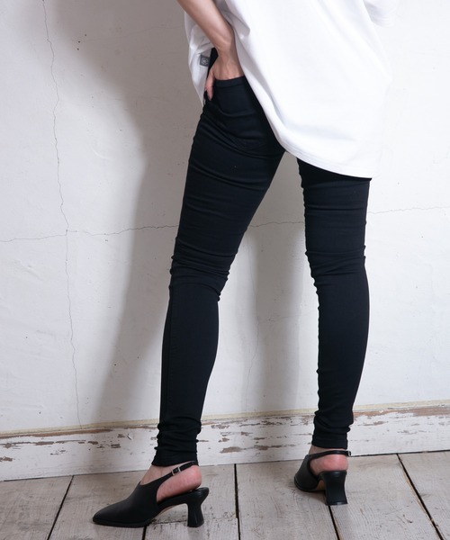 DR.DENIM（ドクターデニム）の「Plenty（デニムパンツ・レディース・ブラック・X-SMALL/LARGE/SMALL/MEDIUM）」の9枚目の写真