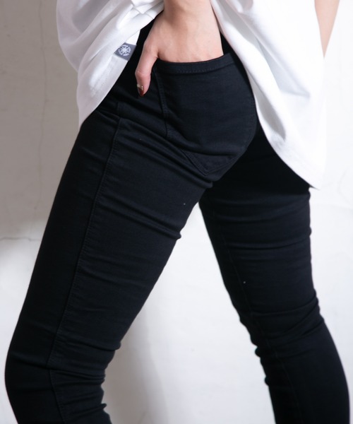 DR.DENIM（ドクターデニム）の「Plenty（デニムパンツ・レディース・ブラック・X-SMALL/LARGE/SMALL/MEDIUM）」の7枚目の写真