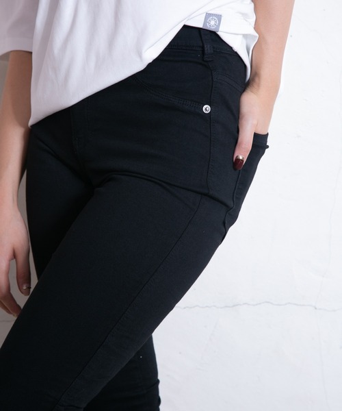 DR.DENIM（ドクターデニム）の「Plenty（デニムパンツ・レディース・ブラック・X-SMALL/LARGE/SMALL/MEDIUM）」の5枚目の写真