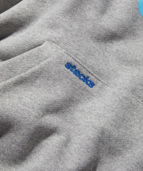 NAUTICA（ノーティカ）の「NAUTICA ＋ STACKS/ノーティカ スタックス Sweat Hoodie “JOTA” 2.6/スウェットフーディ ジョタ スウェットパーカー（パーカー・メンズ・グレー・MEDIUM/LARGE/X-LARGE/XX-LARGE）」の3枚目の写真
