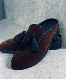 GLOSTER | 【GLOSTER/グロスター】VELVET MULE ベルベットミュール サンダル(サンダル)