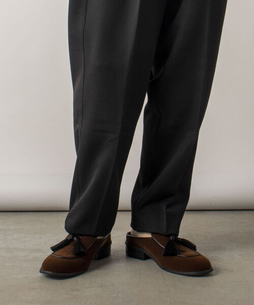 GLOSTER(グロスター)の「【GLOSTER/グロスター】VELVET MULE ベルベットミュール サンダル(サンダル・メンズ・ブラック/ブラウン・26/27/28)」の10枚目の写真