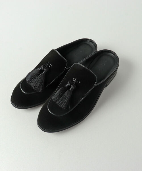 GLOSTER(グロスター)の「【GLOSTER/グロスター】VELVET MULE ベルベットミュール サンダル(サンダル・メンズ・ブラック/ブラウン・26/27/28)」の17枚目の写真