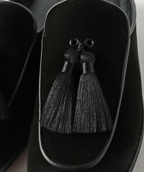 GLOSTER(グロスター)の「【GLOSTER/グロスター】VELVET MULE ベルベットミュール サンダル(サンダル・メンズ・ブラック/ブラウン・26/27/28)」の18枚目の写真