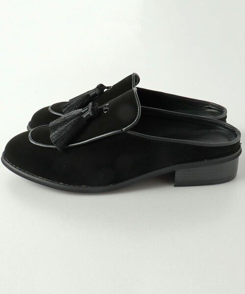 GLOSTER(グロスター)の「【GLOSTER/グロスター】VELVET MULE ベルベットミュール サンダル(サンダル・メンズ・ブラック/ブラウン・26/27/28)」の21枚目の写真