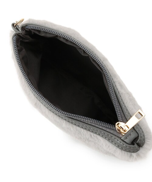 SHOO・LA・RUE（シューラルー）の「◆ポーチ付2WAYエコファーランチトート（トートバッグ・レディース・ブラウン系その他/グレー/ブラウン系8/ブラック/ダークグリーン系7/イエロー系7/オレンジ系その他5/ライトグリーン/ピンク系/ライトベージュ・00）」の18枚目の写真