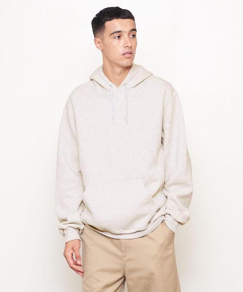 Russell Athletic（ラッセルアスレティック）の「＜UNITED ARROWS & SONS × RUSSELL ATHLETIC＞ ESSENTIAL C HOODIE/フーディ（パーカー・メンズ・ターコイズブルー/ケリー/ナチュラル/イエロー/ライラック/シャーベット・XL/XXL/L/M）」の2枚目の写真