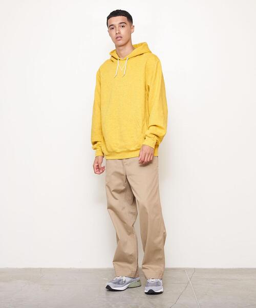 Russell Athletic（ラッセルアスレティック）の「＜UNITED ARROWS & SONS × RUSSELL ATHLETIC＞ ESSENTIAL C HOODIE/フーディ（パーカー・メンズ・ターコイズブルー/ケリー/ナチュラル/イエロー/ライラック/シャーベット・XL/XXL/L/M）」の11枚目の写真