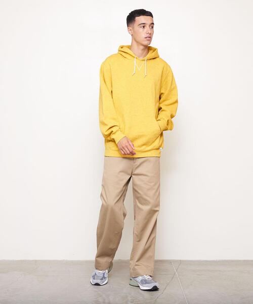 Russell Athletic（ラッセルアスレティック）の「＜UNITED ARROWS & SONS × RUSSELL ATHLETIC＞ ESSENTIAL C HOODIE/フーディ（パーカー・メンズ・ターコイズブルー/ケリー/ナチュラル/イエロー/ライラック/シャーベット・XL/XXL/L/M）」の7枚目の写真