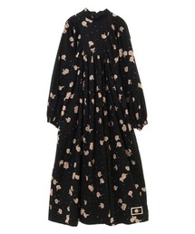 PINK HOUSE | Carnation print long dress(ワンピース)