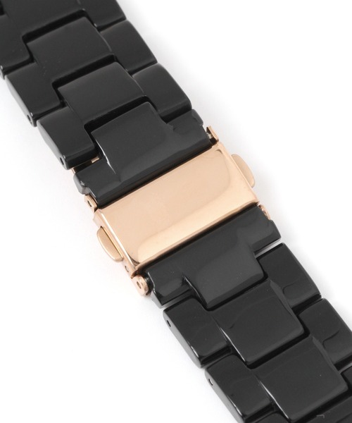 Me%(ミィパーセント)の「AppleWatchアクリルカラーバンド【UNISEX】【全サイズ対応】(デジタル腕時計・レディース・ホワイト/ブラック/ベージュ・MEDIUM/LARGE)」の11枚目の写真