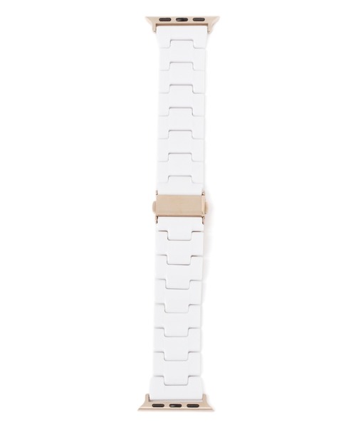 Me%(ミィパーセント)の「AppleWatchアクリルカラーバンド【UNISEX】【全サイズ対応】(デジタル腕時計・レディース・ホワイト/ブラック/ベージュ・MEDIUM/LARGE)」の22枚目の写真