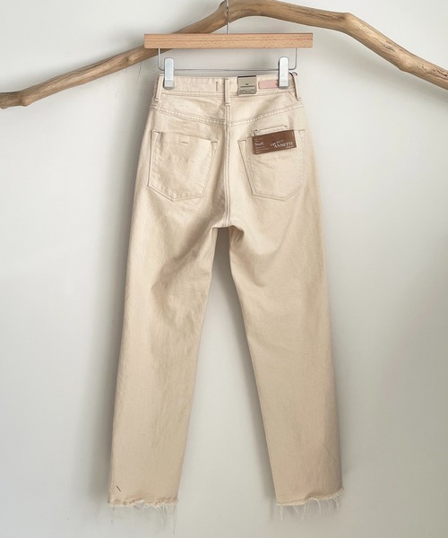 CANAL JEAN（キャナルジーン）の「YANUK(ヤヌーク) "ANNETTE"キナリデニムパンツ/57101218-ECR（デニムパンツ・レディース・キナリ・23/24/25/26）」の10枚目の写真