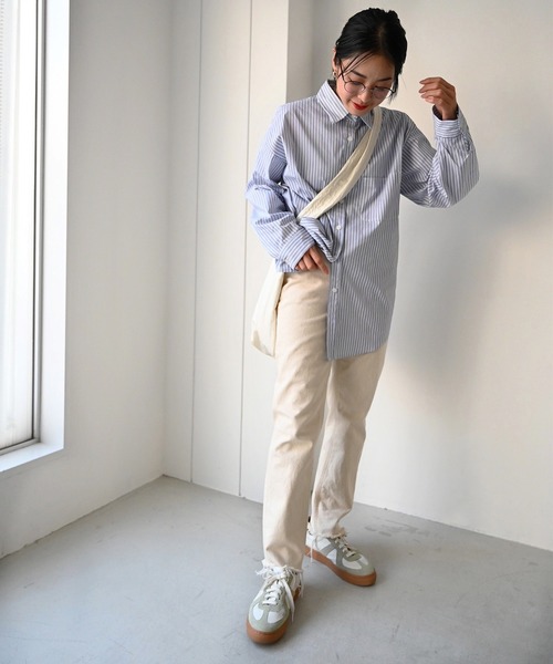 CANAL JEAN（キャナルジーン）の「YANUK(ヤヌーク) "ANNETTE"キナリデニムパンツ/57101218-ECR（デニムパンツ・レディース・キナリ・23/24/25/26）」の5枚目の写真