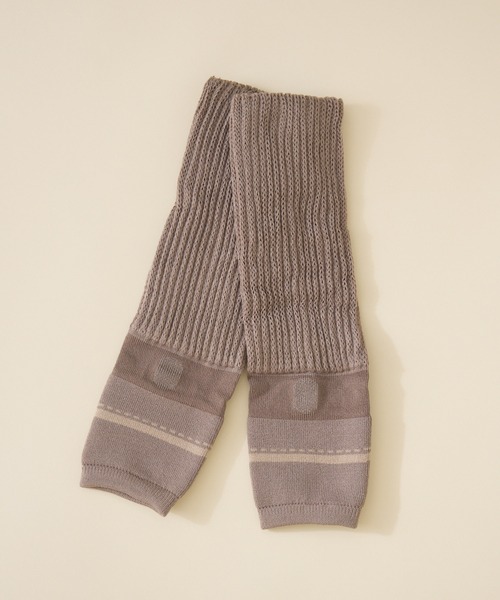 KATHARINE ROSS（キャサリンロス）の「【KATHARINE ROSS】靴下サプリ まるでこたつレッグウォーマー/ルームソックス WEB限定（レッグウォーマー・レディース・ブラック/グレー/ボルドー/パープル/ピンク/ブラウン・MEDIUM）」の9枚目の写真