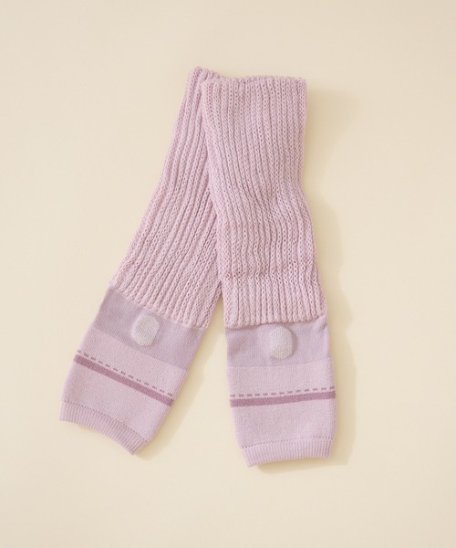 KATHARINE ROSS（キャサリンロス）の「【KATHARINE ROSS】靴下サプリ まるでこたつレッグウォーマー/ルームソックス WEB限定（レッグウォーマー・レディース・ブラック/グレー/ボルドー/パープル/ピンク/ブラウン・MEDIUM）」の8枚目の写真