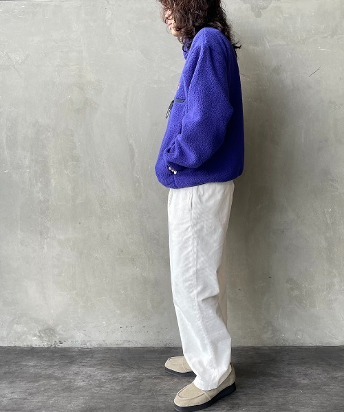 BEN DAVIS（ベンデイビス）の「[BEN DAVIS/ベンデイビス] ハーフスナップボタン ボアブルゾン（その他アウター・レディース・グレイッシュベージュ/ダークグリーン/パープル/イエロー・M/L/XL）」の10枚目の写真