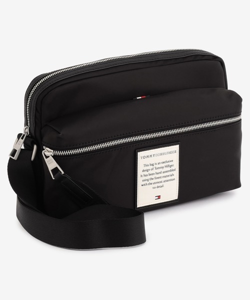 TOMMY HILFIGER(トミーヒルフィガー)の「ナイロンショルダーバッグ(ショルダーバッグ・メンズ・ブラック/ネイビー・FREE)」の12枚目の写真