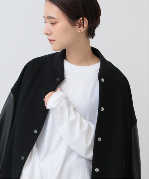 Spick & Span(スピックアンドスパン)の「レイヤードロゴ ロングT◆(Tシャツ/カットソー・レディース・ホワイト系その他/ホワイト・FREE)」の3枚目の写真