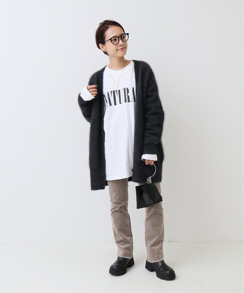 Spick & Span(スピックアンドスパン)の「レイヤードロゴ ロングT◆(Tシャツ/カットソー・レディース・ホワイト系その他/ホワイト・FREE)」の15枚目の写真