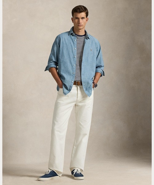 クラシック フィット シャンブレー シャツ（シャツ/ブラウス）｜POLO