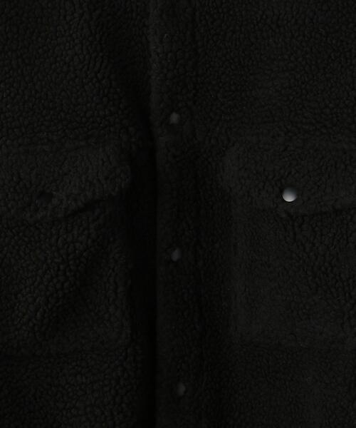 green label relaxing(グリーンレーベルリラクシング)の「ボアフリース CPOジャケット(ブルゾン・メンズ・ベージュ/ブラック・L/S/M)」の18枚目の写真