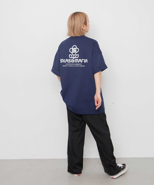SILAS（サイラス）の「S/S TEE SILAS FLOWER サイラスフラワー