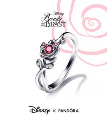 PANDORA（パンドラ）の「ディズニー 美女と野獣 ローズ リング（リング）」