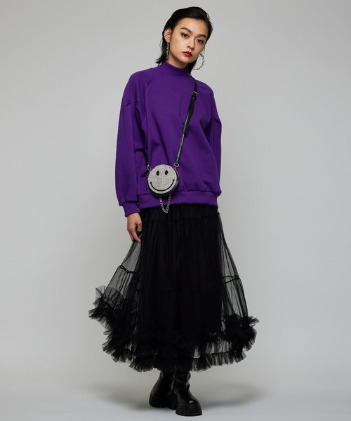 Narcissus（ナルシス）の「【Narcissuｓ WEBSTORE 限定商品】チュールフリルスカート（スカート・レディース・ブラック・FREE）」の9枚目の写真