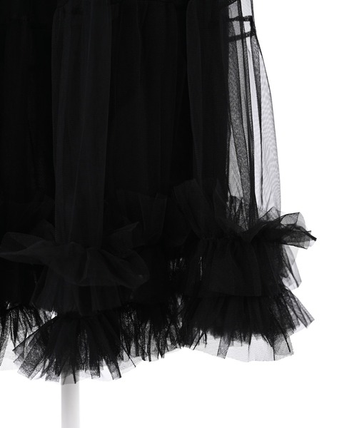 Narcissus（ナルシス）の「【Narcissuｓ WEBSTORE 限定商品】チュールフリルスカート（スカート・レディース・ブラック・FREE）」の13枚目の写真