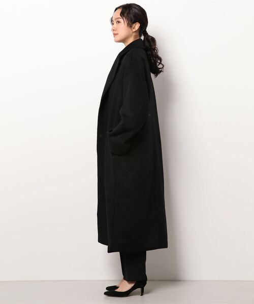 ROSE BUD(ローズバッド)の「【WEB限定】チェスターコート(ダウンジャケット/コート・レディース・ブラック/ベージュ・SMALL/MEDIUM)」の5枚目の写真