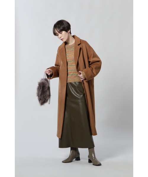 ROSE BUD(ローズバッド)の「【WEB限定】チェスターコート(ダウンジャケット/コート・レディース・ブラック/ベージュ・SMALL/MEDIUM)」の14枚目の写真