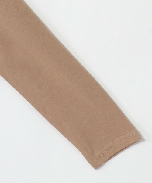 CONVERSE（コンバース）の「【WEB限定】【キッズ】CONVERSE コンバース ポケット付きロンT（130~160cm）（Tシャツ/カットソー・キッズ・ベージュ/ブラック・160/130/150/140）」の7枚目の写真