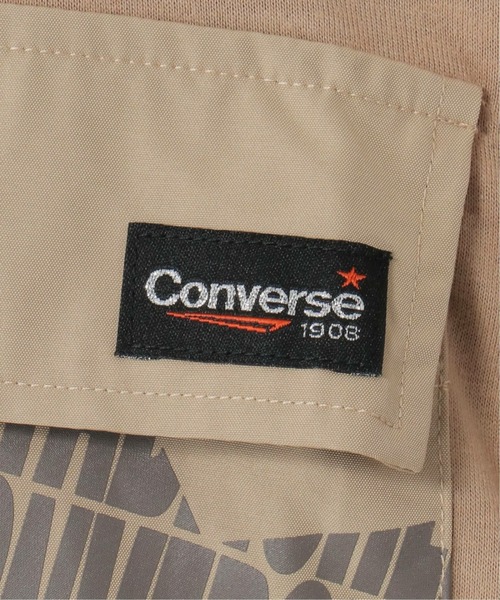 CONVERSE（コンバース）の「【WEB限定】【キッズ】CONVERSE コンバース ポケット付きロンT（130~160cm）（Tシャツ/カットソー・キッズ・ベージュ/ブラック・160/130/150/140）」の10枚目の写真