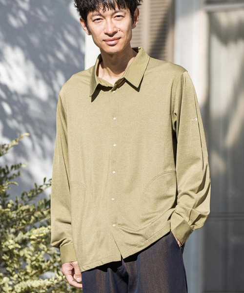 CALL&RESPONSE（コールアンドレスポンス）の「ms4868-KOKAGE-長袖シャツ（シャツ/ブラウス・メンズ・オリーブ/ネイビー/グレー/チャコール・1/5/2/4）」の3枚目の写真